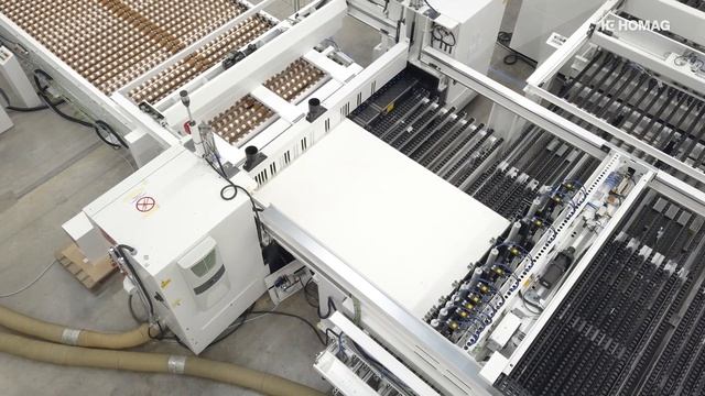 HOMAG Winkelanlage - Im Fokus: Plattenpakete // Angular saw unit - In focus: Plate packages смотреть онлайн