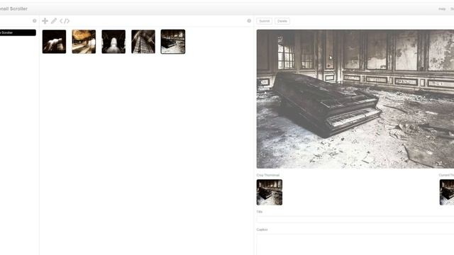 Thumbnail Scroller (with PHP Admin) - How do I create a new thumbnail? смотреть онлайн