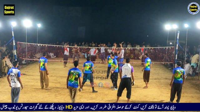 Amir sara, Arshad Kharal vs Faisal Bhatti, Kamal Gujjar New Shooting volleyball match 2021 Gujrat смотреть онлайн