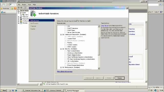 Windows Authentication IIS7 смотреть онлайн