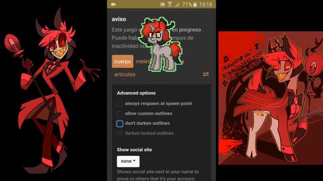 Creando a Alastor en Pony Town смотреть онлайн