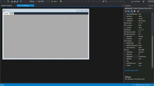 How to use tab control in c# windows form application смотреть онлайн