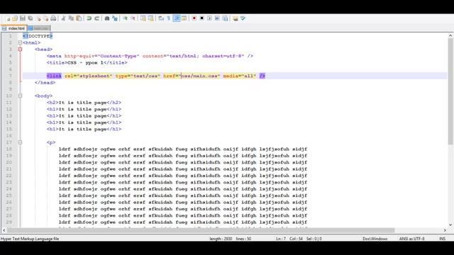 CSS для начинающих: Введение, урок 1! смотреть онлайн