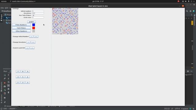 Patterns in Prime Numbers with Java and Javax swing # 03 смотреть онлайн