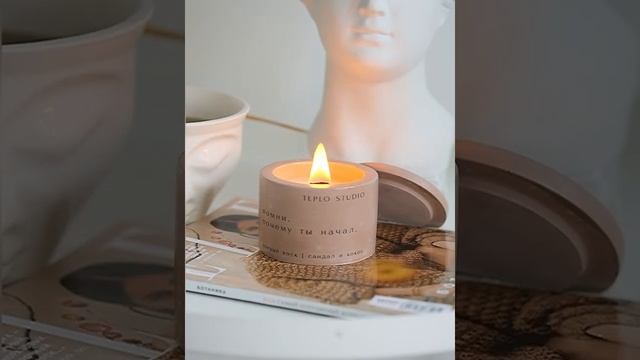 Соевые ароматические свечи с деревянным фитилём смотреть онлайн