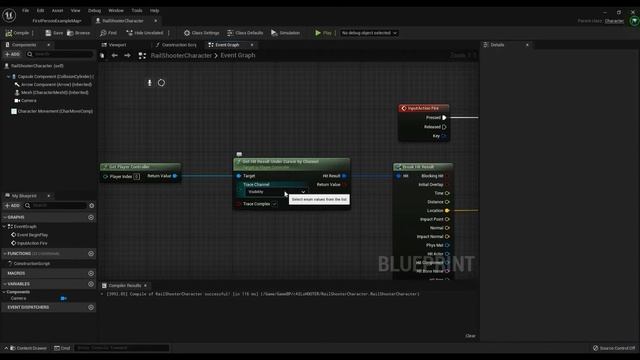 Doug Teaches Ue5 Rail Shooter - Shooting on Mouse Location | Pt 2 смотреть онлайн