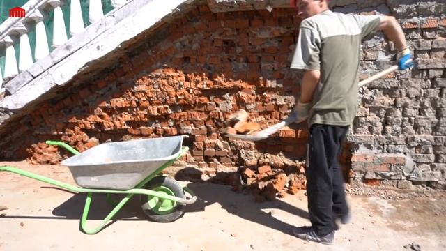 Дневник реставрации фасада. 7 часть. Прокопьевский драматический театр. смотреть онлайн