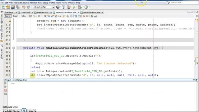 JAVA - Student Information System Project In Java Using NetBeans With Source Code | Part 19 смотреть онлайн