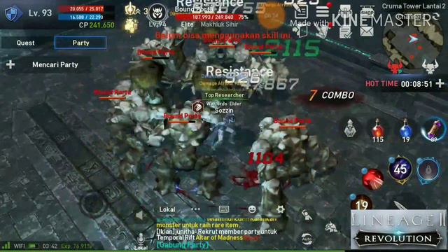 Lineage 2 Revolution - Elite Dungeon Effective Leveing Up смотреть онлайн