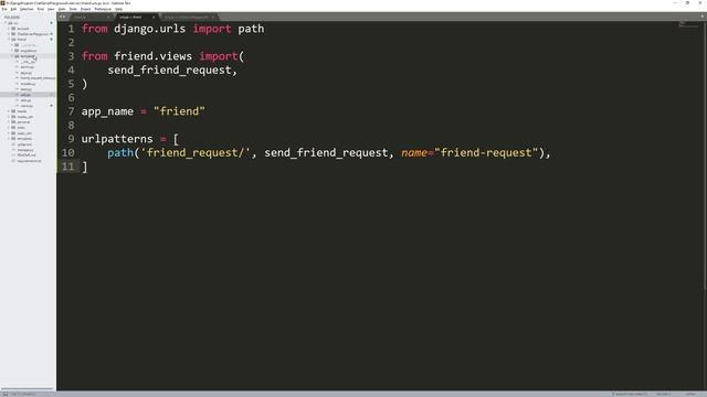 Sending a Friend Request (DJANGO) смотреть онлайн
