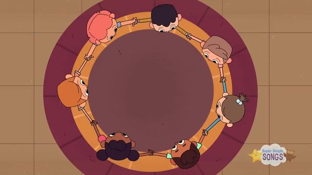 Make A Circle _ Preschool Song _ Super Simple Songs смотреть онлайн