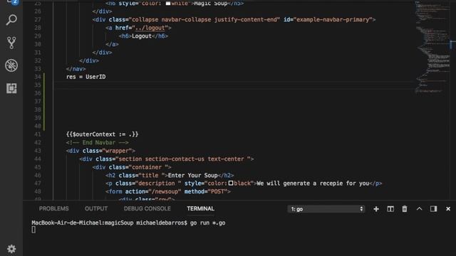 Golang app - Template смотреть онлайн
