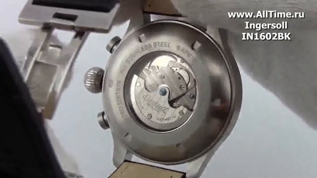Мужские наручные часы Ingersoll IN1602BK смотреть онлайн