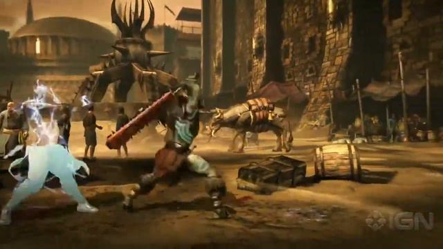 MORTAL KOMBAT X RAIDEN REVEAL TRAILER - THE GAMEREVOLUTION смотреть онлайн