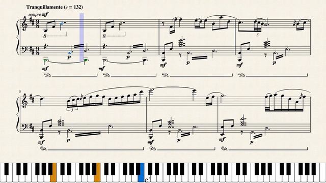 Calamity Mod OST | Heaven's Hell-Sent Gift | Piano solo (sheet music) смотреть онлайн