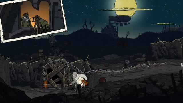 Масштабная бомбежка города ( Valiant Hearts: The Great War ) смотреть онлайн