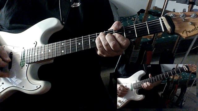ERUPTION - ONE WAY TICKET by SAKIS KOTSIALIS guitar cover with chords смотреть онлайн