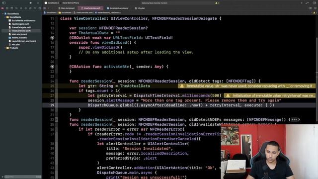 Creating an NFC URL reader and Writer App in Swift, Xcode for IOS смотреть онлайн