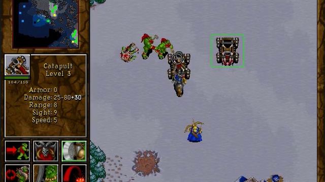 MS-DOS Warcraft II - Tides of Darkness Passthrough4 смотреть онлайн