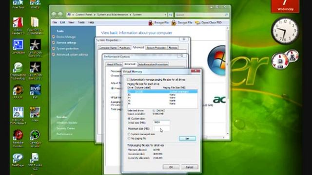 Changing the page file смотреть онлайн
