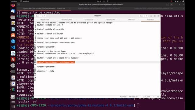 15-devtool generate multiple patches and update bbappend recipe to poky (yocto) смотреть онлайн