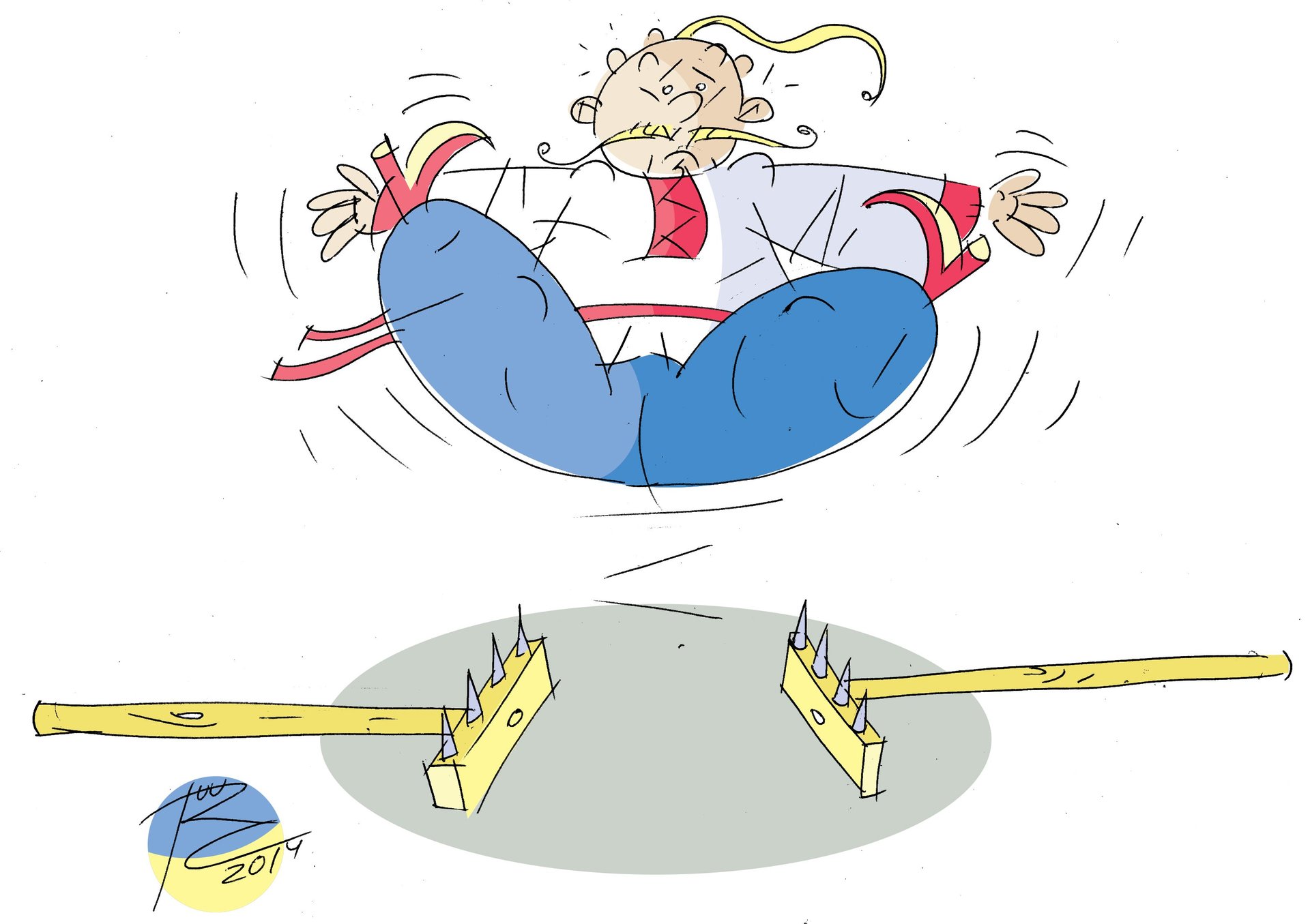 Украинский фронт. А вы тоже, скакали ? Канал Винигрет. смотреть онлайн