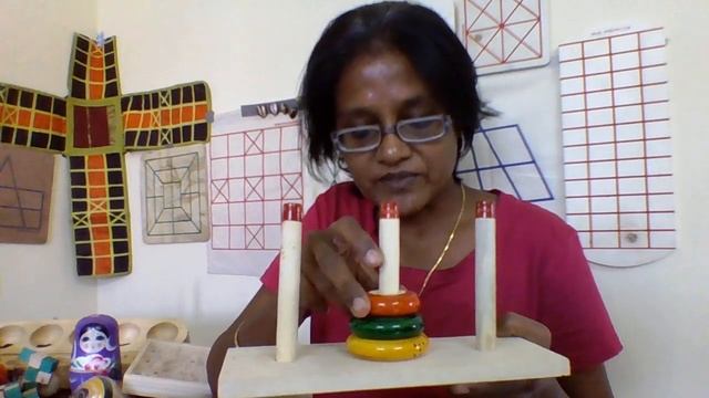 Tower Of Brahma / Tower Of Hanoi, Single Player Strategic Ancient  2400BC Game #StayHome,#PlayatHom