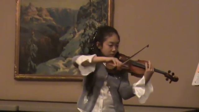 Mazurka Mlynarski, Violin Catherine Yang 楊凱琳 6 grade смотреть онлайн