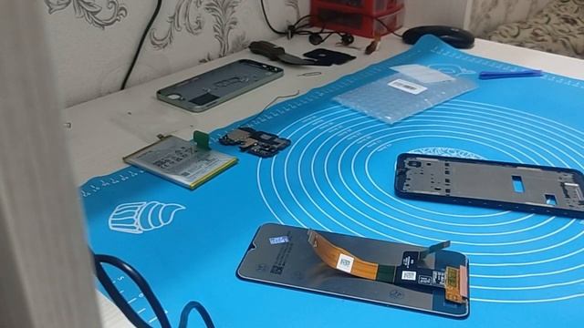 Realme C30 ремонт замена дисплея смотреть онлайн