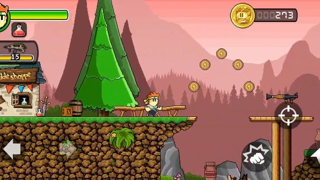 первая игра в игре Dan the Man смотреть онлайн