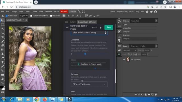 Turn Your Photos Into Disney Pixar Poster Style, Photopea AI, Tutorial Photopea смотреть онлайн