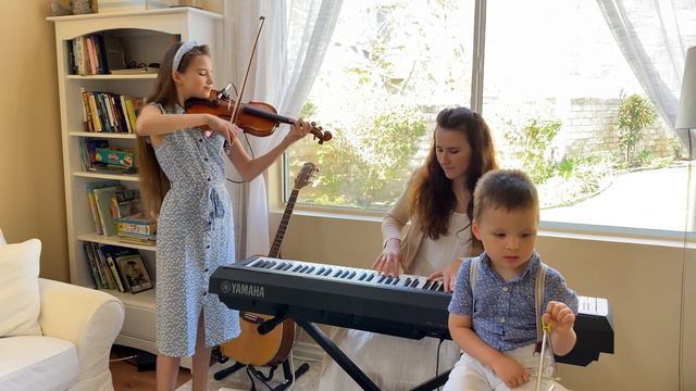 The Protsenko Family performance - Above All - Violin and Piano смотреть онлайн