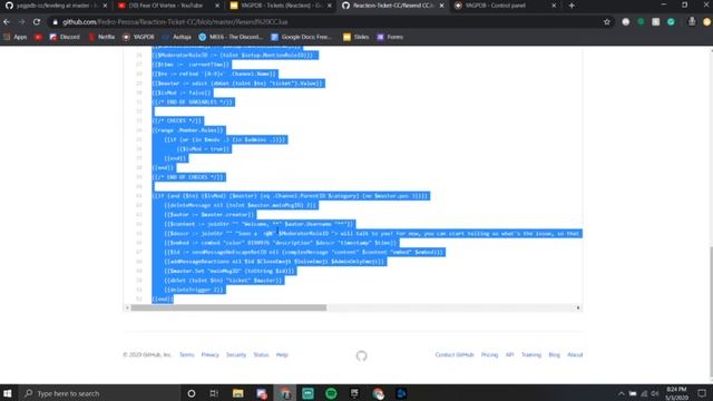 **OUTDATED** YAGPDB Ticket System - Reaction Style смотреть онлайн