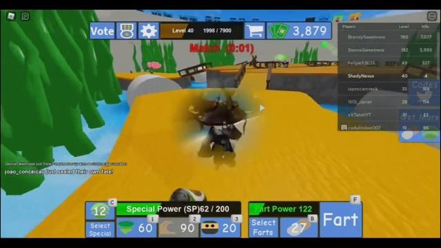 ROBLOX FART GAME LOL | ROBLOX FART ATTACK смотреть онлайн