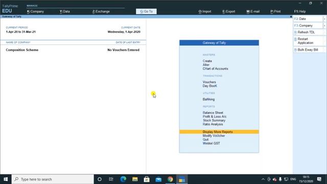 #44 Tally Prime GST Return Preparation | GSTR-4 & GST - CMP 08 | COMPOSITION SCHEME смотреть онлайн