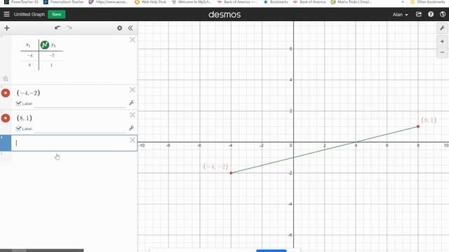 Connect Dots in Desmos смотреть онлайн