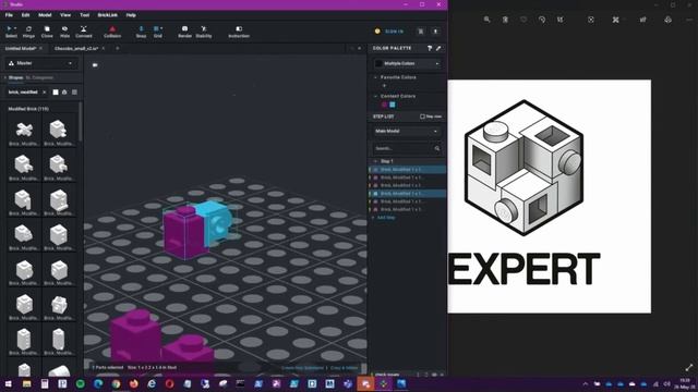 LEGO Studio Tutorial - How to Build the Heart of the Master Builder | Stud.io Tutorial смотреть онлайн