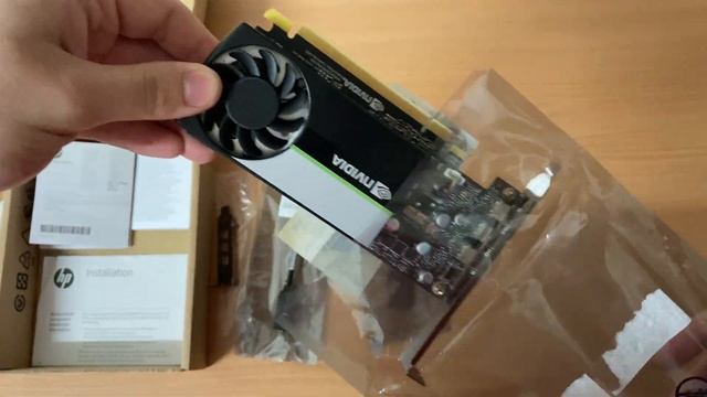 HP NVIDIA T400 2GB UNBOXING