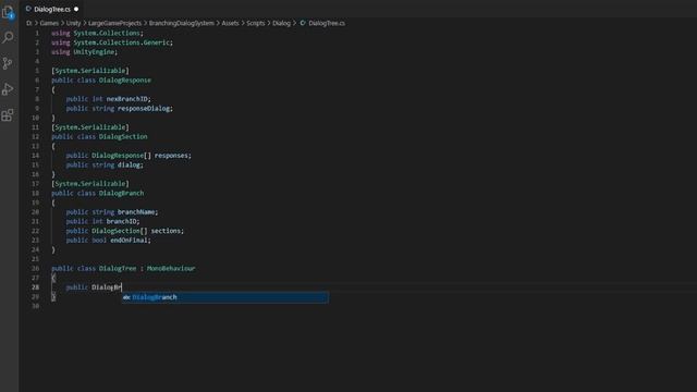 Branching Dialog System Part 1 -UNITY TUTORIAL- смотреть онлайн