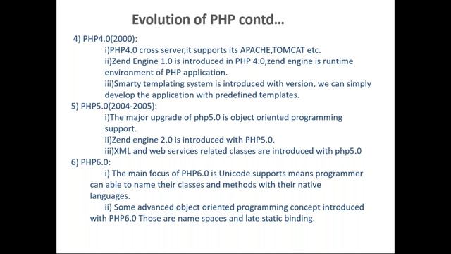 PHP tutorials || Demo - 2 || by Mrs. Swetha On 09-03-2021 @9PM IST смотреть онлайн