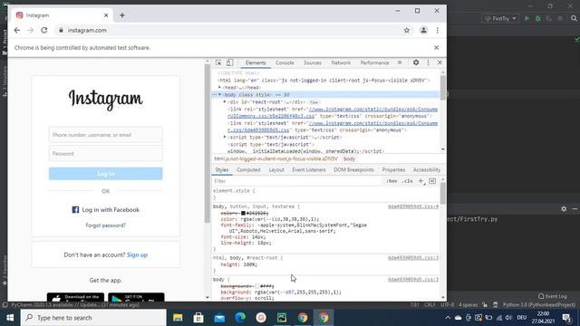 Automatic Instagram Login (Instagram Bot) | Selenium with Python Tutorial #2 смотреть онлайн
