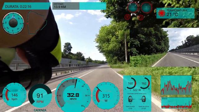 17/05/2020 : pista mxp 37,2 kmh avg speed in solitario,vallonato con salite al 7/8 percento смотреть онлайн