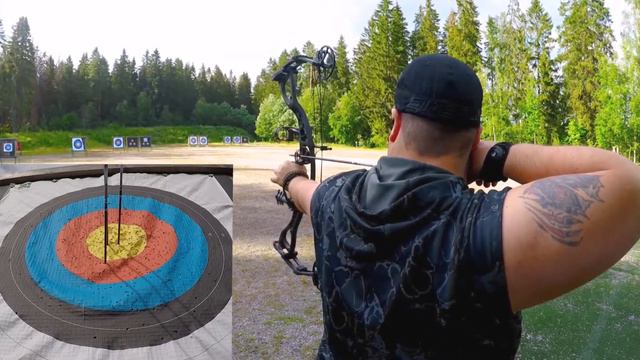 Testing Hoyt Charger (2014) - Target in 50 meters. смотреть онлайн