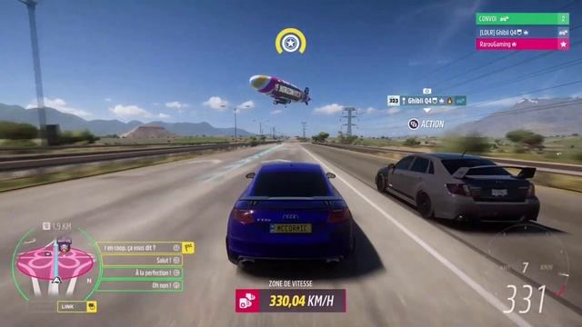 Audi TTRS 2018 (Stage 3) VS Subaru WRX STI 2011 (Stage 3+++) Forza Horizon 5 смотреть онлайн