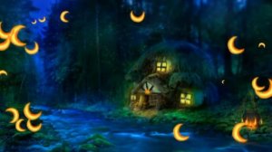 футаж фон сказочный домик для видеомонтажа