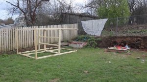 Каркас домика. Детская площадка своими руками. (часть 3)