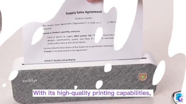 Wireless, Ink-less Portable A4 Printer | PeriPage A4 Paper Printer | Featured Gadgets смотреть онлайн