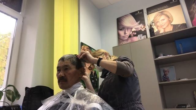 #мужскаястрижка#полубокс# Мужская стрижка насадками. Азиатский тип волос