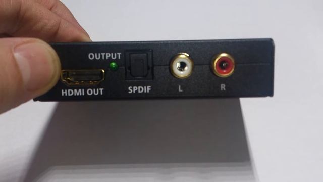 Конвертер вход HDMI выход HDMI отдельный звук Toslink_RCA-(1080p30).webm