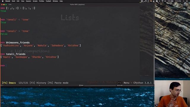 Pykidz! Learn Python - Session 4.04 - Lists - Comparison, membership, truthiness смотреть онлайн